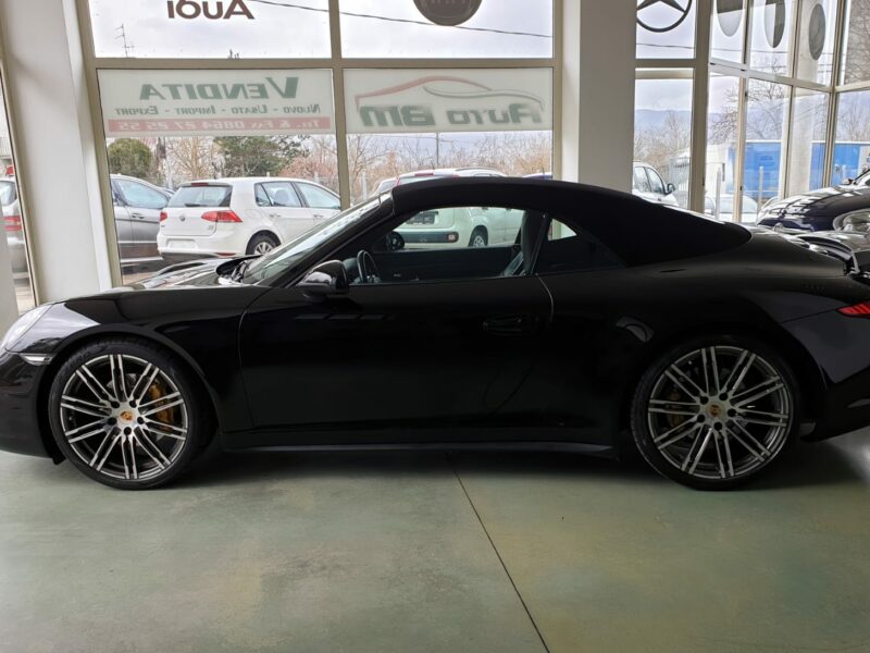 PORSCHE 991 3.4 CARRERA 4 CABRIO BLACK EDITION