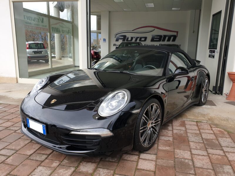 PORSCHE 991 3.4 CARRERA 4 CABRIO BLACK EDITION