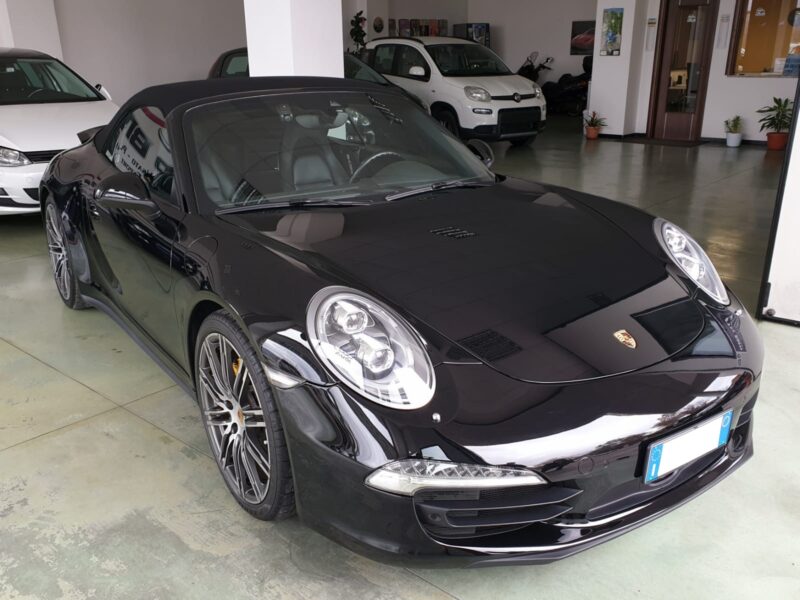 PORSCHE 991 3.4 CARRERA 4 CABRIO BLACK EDITION